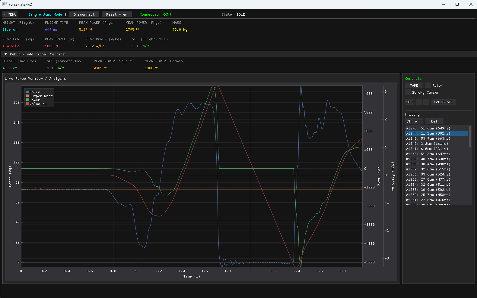 Screenshot aplikacji
